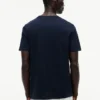 T-shirt Hilfiger com logótipo em riscas T-shirt Hilfiger com logótipo em riscas
