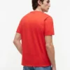 T-shirt Hilfiger com logótipo em riscas T-shirt Hilfiger com logótipo em riscas