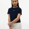 T-shirt infantil com bandeira tonal T-shirt infantil com bandeira tonal