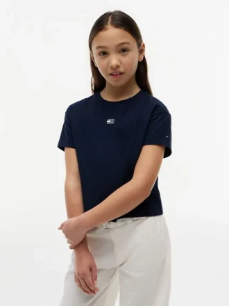 T-shirt infantil com bandeira tonal