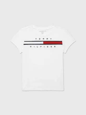 T-shirt infantil com logótipo bordado