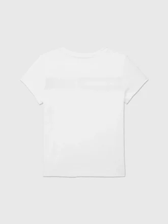 T-shirt infantil com logótipo bordado