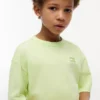 T-shirt infantil com logótipo da bandeira em tons T-shirt infantil com logótipo da bandeira em tons