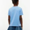 T-shirt infantil com logótipo Hilfiger em lantejoulas T-shirt infantil com logótipo Hilfiger em lantejoulas