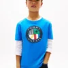 T-shirt infantil com logótipo Sailing Circle
