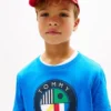 T-shirt infantil com logótipo Sailing Circle