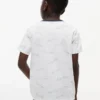 T-shirt infantil com logótipo Signature Flag Stripe