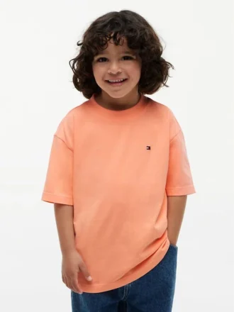 T-shirt infantil com logótipo Sun & Wave