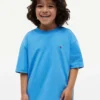 T-shirt infantil com logótipo Sun & Wave T-shirt infantil com logótipo Sun & Wave