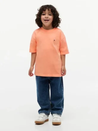 T-shirt infantil com logótipo Sun & Wave