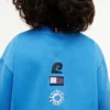 T-shirt infantil com logótipo Sun & Wave T-shirt infantil com logótipo Sun & Wave