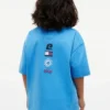 T-shirt infantil com logótipo Sun & Wave T-shirt infantil com logótipo Sun & Wave