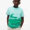 T-shirt infantil com logótipo Surf T-shirt infantil com logótipo Surf