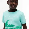 T-shirt infantil com logótipo Surf T-shirt infantil com logótipo Surf