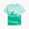 T-shirt infantil com logótipo Surf T-shirt infantil com logótipo Surf