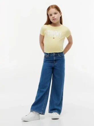 T-shirt infantil com logótipo Tommy T-shirt infantil com logótipo Tommy