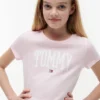 T-shirt infantil com logótipo Tommy T-shirt infantil com logótipo Tommy