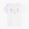 T-shirt infantil com logótipo Tommy T-shirt infantil com logótipo Tommy