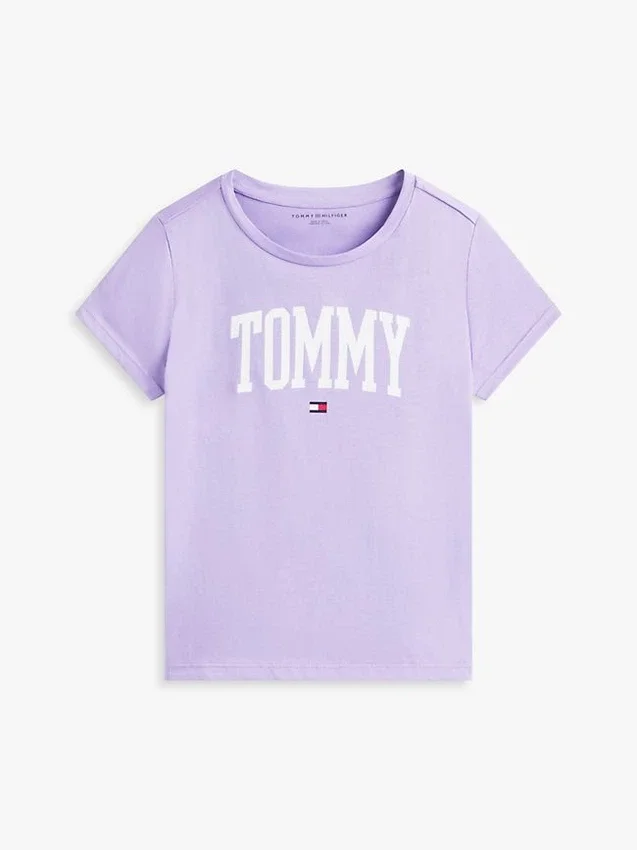 T-shirt infantil com logótipo Tommy T-shirt infantil com logótipo Tommy