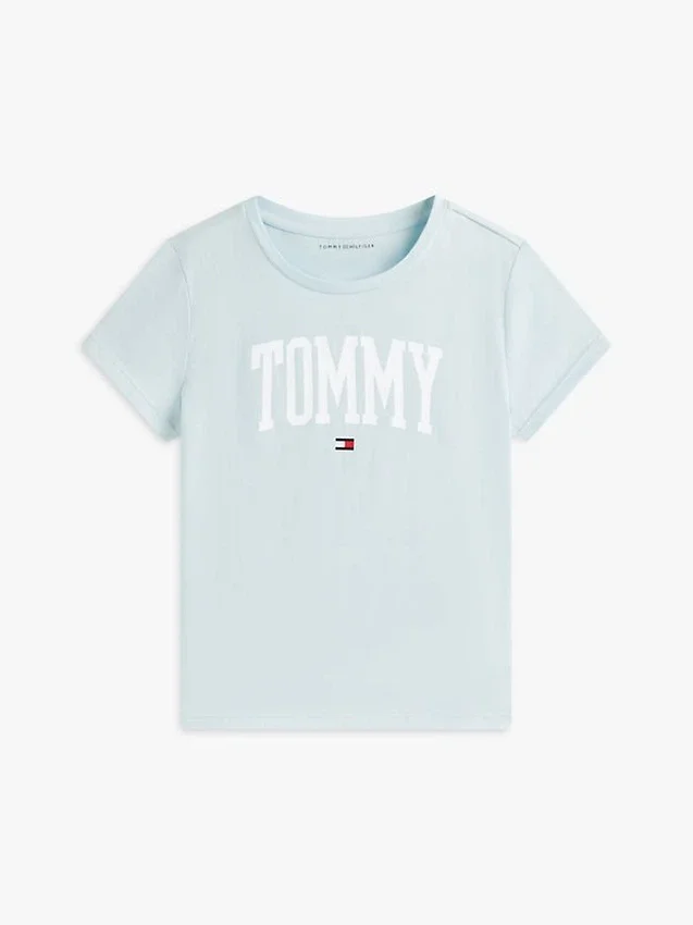 T-shirt infantil com logótipo Tommy T-shirt infantil com logótipo Tommy