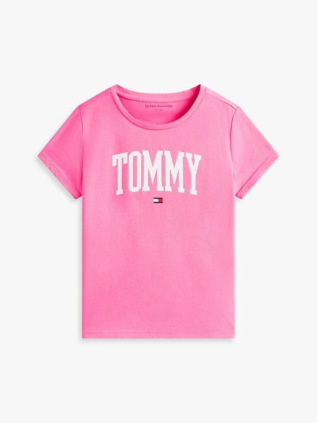 T-shirt infantil com logótipo Tommy T-shirt infantil com logótipo Tommy