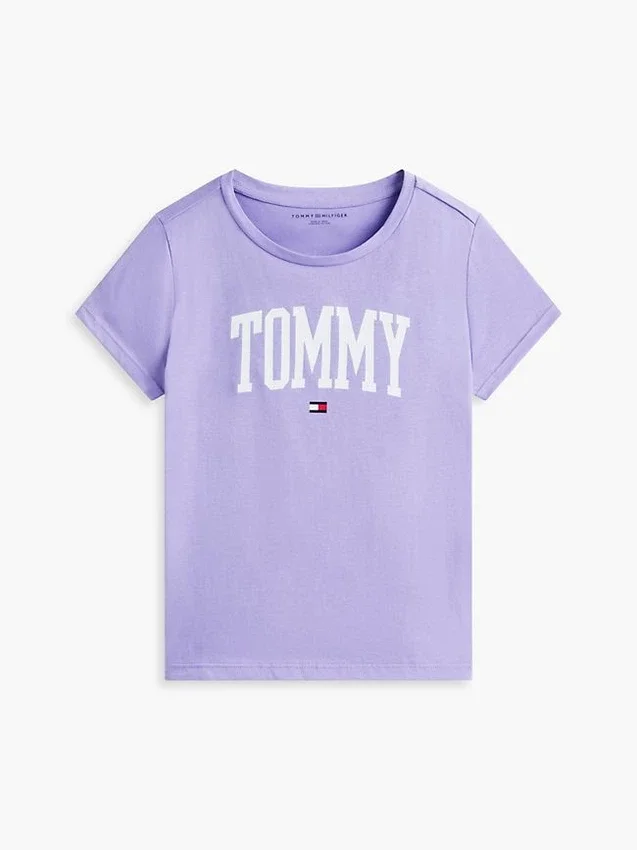 T-shirt infantil com logótipo Tommy T-shirt infantil com logótipo Tommy