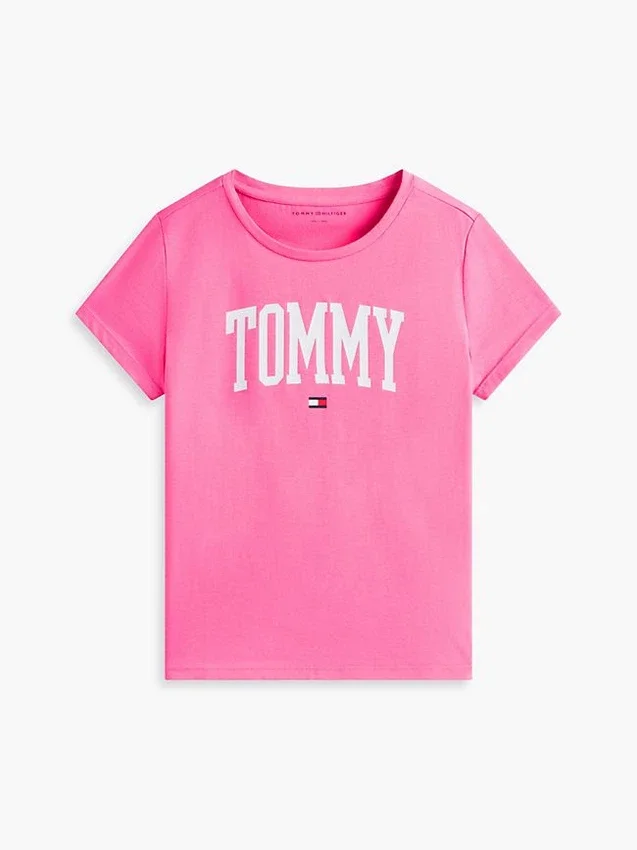 T-shirt infantil com logótipo Tommy T-shirt infantil com logótipo Tommy