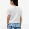 T-shirt infantil com logótipo Tommy em strass T-shirt infantil com logótipo Tommy em strass