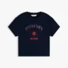 T-shirt infantil com logótipo Tommy em strass T-shirt infantil com logótipo Tommy em strass