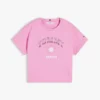 T-shirt infantil com logótipo Tommy em strass T-shirt infantil com logótipo Tommy em strass