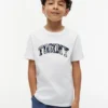 T-shirt infantil com logótipo Tommy floral T-shirt infantil com logótipo Tommy floral