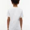 T-shirt infantil com logótipo Tommy floral T-shirt infantil com logótipo Tommy floral