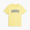 T-shirt infantil com logótipo Tommy floral T-shirt infantil com logótipo Tommy floral