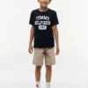 T-shirt infantil com logótipo Varsity T-shirt infantil com logótipo Varsity