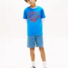 T-shirt infantil com logótipo Varsity T-shirt infantil com logótipo Varsity