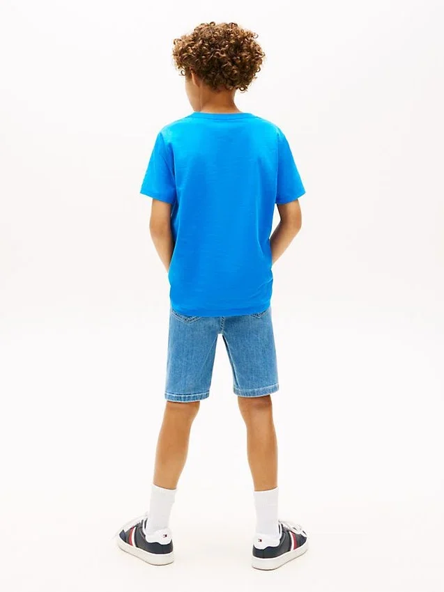 T-shirt infantil com logótipo Varsity T-shirt infantil com logótipo Varsity