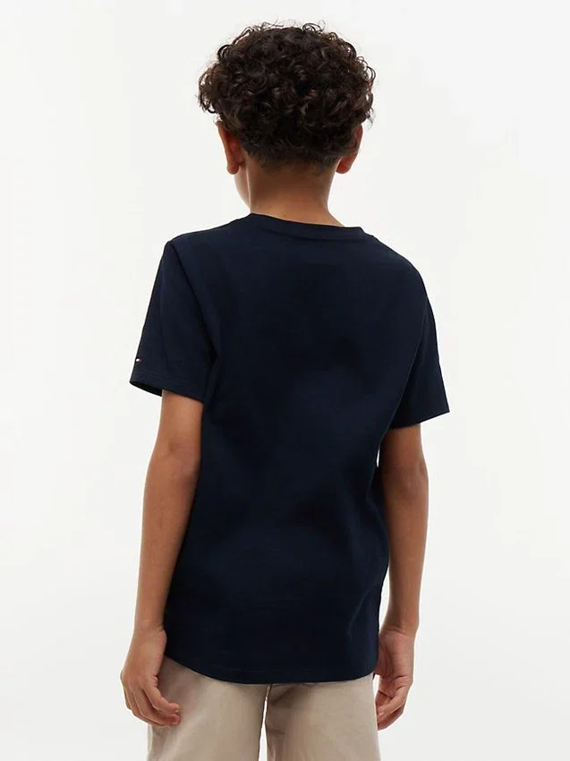 T-shirt infantil com logótipo Varsity T-shirt infantil com logótipo Varsity
