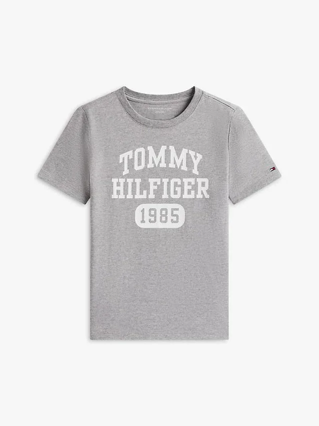 T-shirt infantil com logótipo Varsity T-shirt infantil com logótipo Varsity