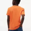 T-shirt infantil com monograma multicolorido