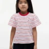 T-shirt infantil às riscas T-shirt infantil às riscas