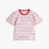 T-shirt infantil às riscas T-shirt infantil às riscas