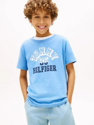 T-shirt infantil Tommy Arch Logo