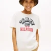 T-shirt infantil Tommy Arch Logo T-shirt infantil Tommy Arch Logo