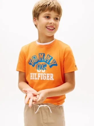 T-shirt infantil Tommy Arch Logo