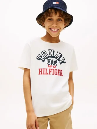 T-shirt infantil Tommy Arch Logo