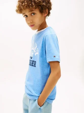 T-shirt infantil Tommy Arch Logo