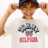 T-shirt infantil Tommy Arch Logo T-shirt infantil Tommy Arch Logo