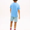 T-shirt infantil Tommy Arch Logo T-shirt infantil Tommy Arch Logo