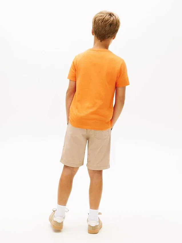 T-shirt infantil Tommy Arch Logo T-shirt infantil Tommy Arch Logo
