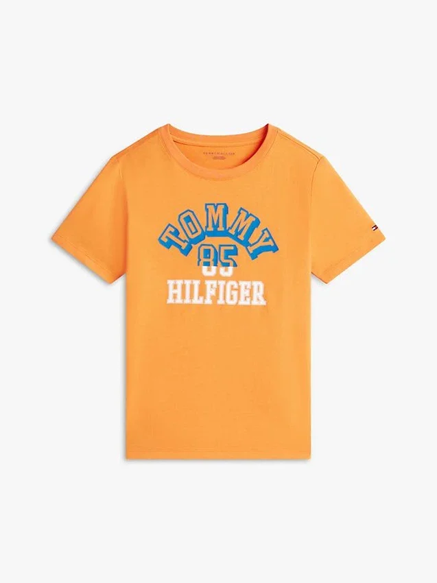 T-shirt infantil Tommy Arch Logo T-shirt infantil Tommy Arch Logo